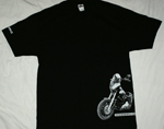 Shirt with Bike on the Front